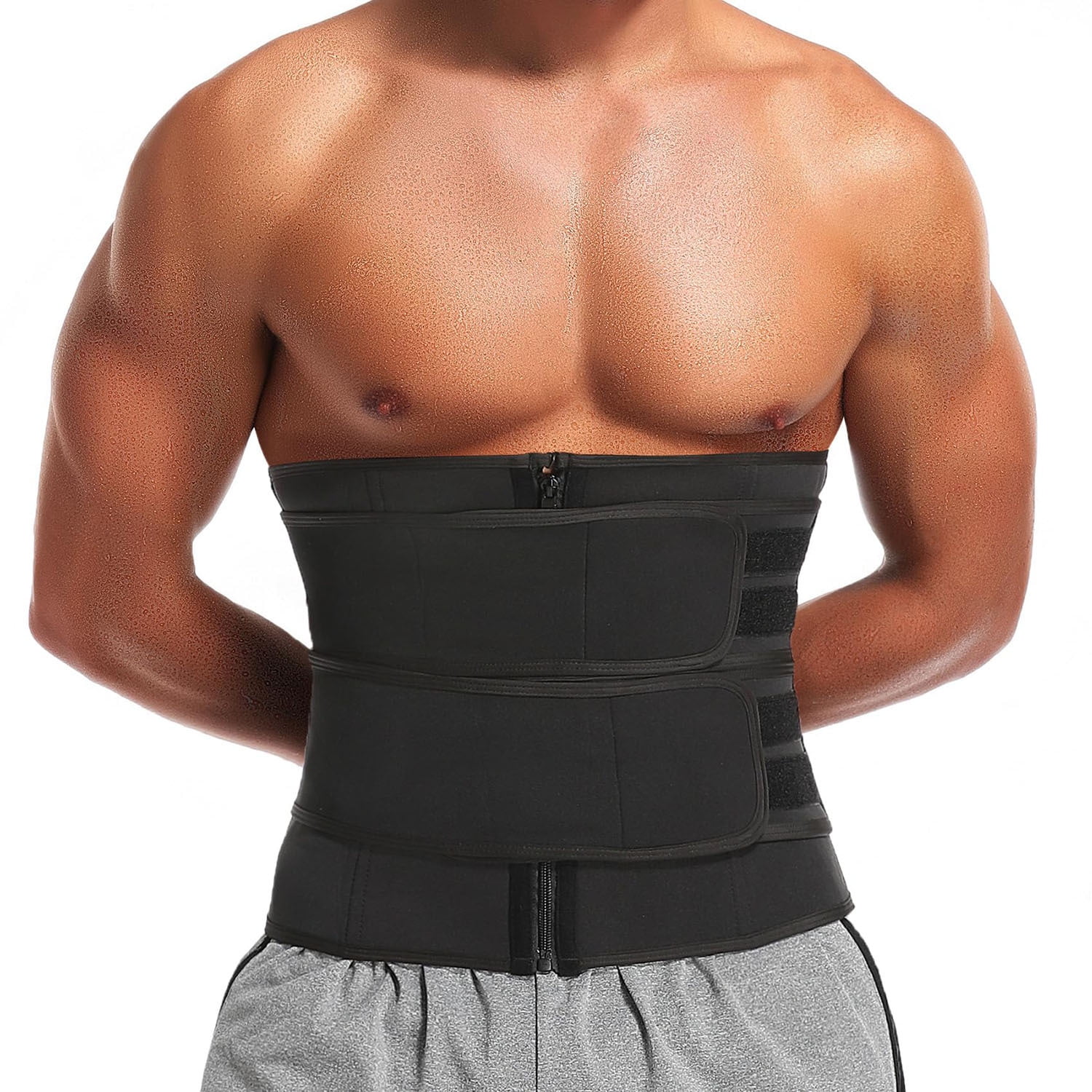 mens sweat waist trainer