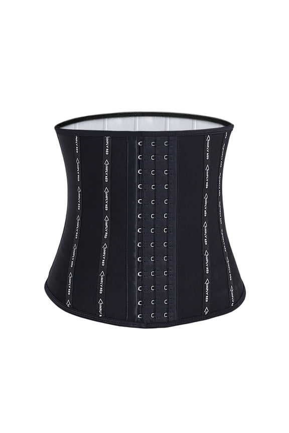 Waist Trainer for Women Corset Cincher Body Shaper Girdle Trimmer with Steel Bones Extender
