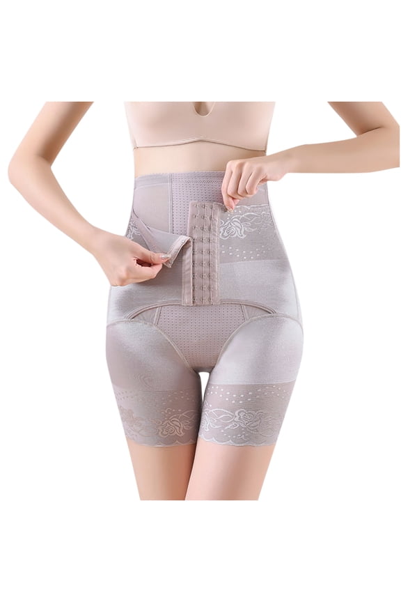Waist Trainer for Women High Waist Panty Lace Butt Lifter Shapewear Slim Mid Thign Comfy Body Shaper Shorts