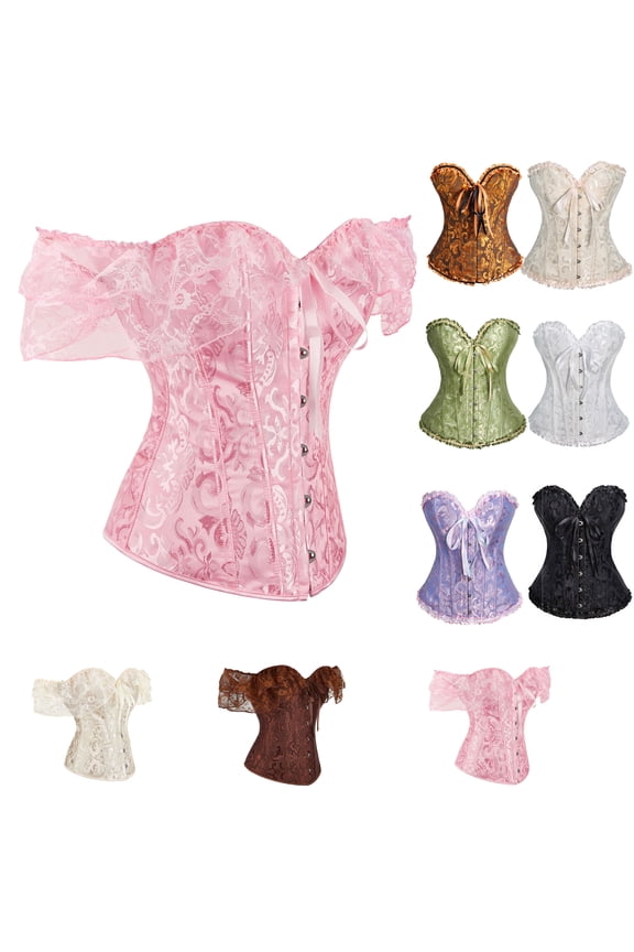 Waist Trainer for Women Latex Underbust Waist Cincher Corset Sport Girdle Hourglass Body Shaper,Pink,M