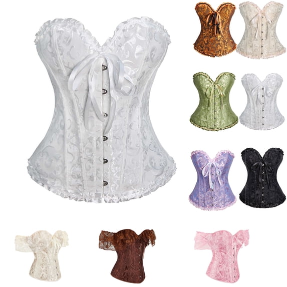 Waist Trainer for Women Latex Underbust Waist Cincher Corset Sport Girdle Hourglass Body Shaper,White,XXXXXL
