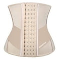 thumbnail image 1 of Waist Trainer for Women Trimmer Belt Latex Corset Cincher Body Shaper, 1 of 7