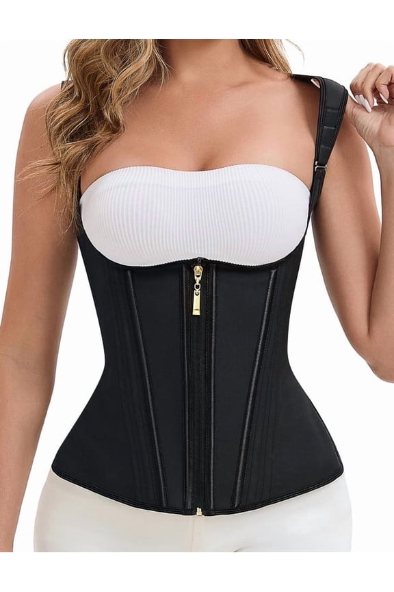 Waist Trainer for Women Tummy Control Corset Shapewear Workout Cincher Body Shaper Tank Top Sport Girdle