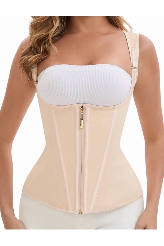 Waist Trainer for Women Tummy Control Corset Shapewear Workout Cincher Body Shaper Tank Top Sport Girdle