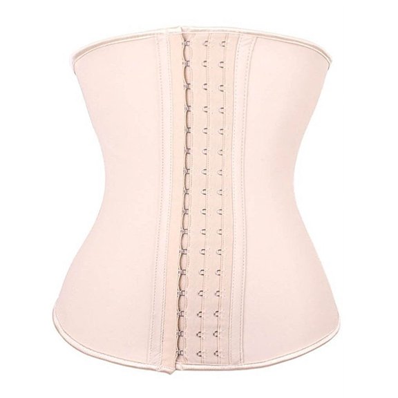 Waist Trainer for Women Tummy Control Latex Underbust Waist Cincher Corset Sport Girdle Hourglass Body Shaper (Black, M)