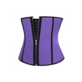 thumbnail image 1 of Waist Trainer for Women with Zipper Up Waist Body Shaper Cincher Workout Waist Trimmer Cincher Belt for Gym Yoga, 1 of 2