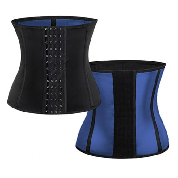 Waist Trimmer Belt for Men's Adjustable Waist Trainer Girdle Sweat Fitness Belly Wrap