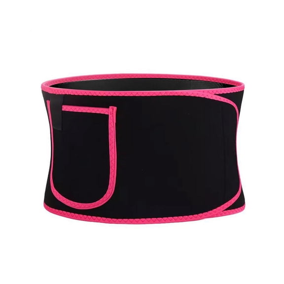 Waist Trimmer for Women Men - Adjustable Sweat Band Waist Trainer for Women Lower Belly Fat
