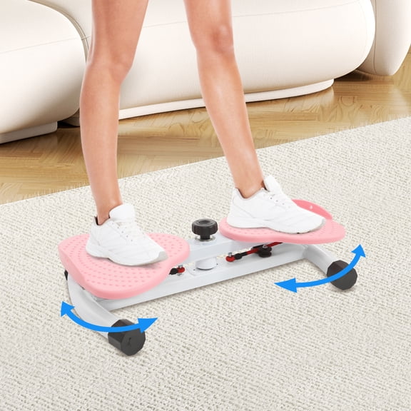 Waist Twist Exercise Equipment Abdominal Twister Board with Pull Cords for Core, Waist, Abdomen Workout