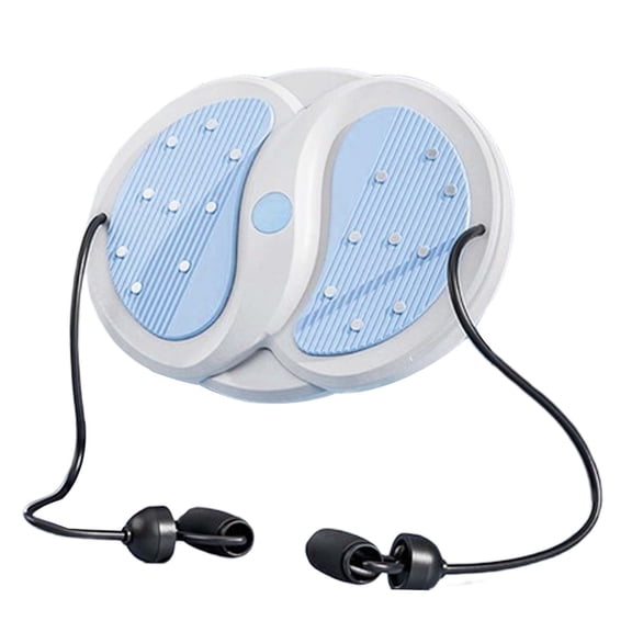 Waist Twist Fitness Plate Mute Equipment Exerciser Exercise Waist Twisting Disc for Adult Fitness Training Abdominal Muscle Hips Blue 350Kg Load