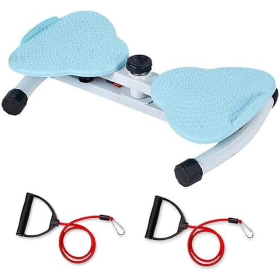 Waist Twist Machine, Ab Wasit Board with 300 lbs Weight Capacity, Ab Machine for Slim Waist and Core Ab Exercise, waist trainer for women Men, Home Gym Exercise Equipment (Blue)