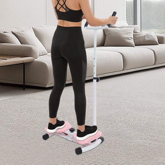 Waist Twister Board, Ab Twist Board, Home Gym Exercise Twist Board With Handrail