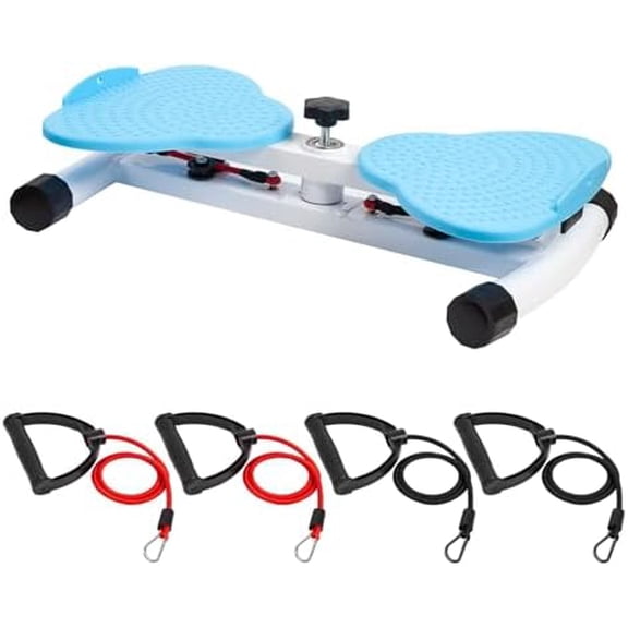 Waist Twisting Machine Pilates Twister Ab Twister Board with 300 lbs Capacity, Noiseless Home Gym Equipment for Core Exercise Slim Waist Belly Fat Workout for Women (Blue)$$Sport & Recreation Other