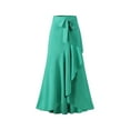 thumbnail image 1 of Waistband Lace Wrapped Fishtail Skirt High Waist Sexy Irregular Half Length Skirt, 1 of 2