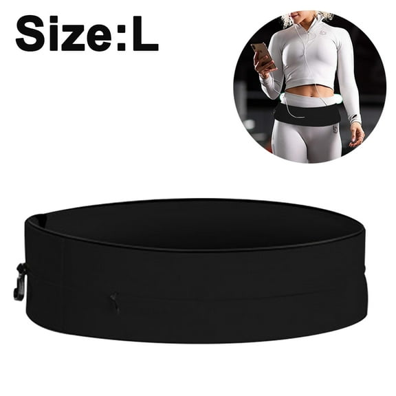 Waistband Running Belt for Phone Holder Runner Pocket Pouch for Marathon Wallking Fitness Jogging Workout Gym Sports Travel Exercise
