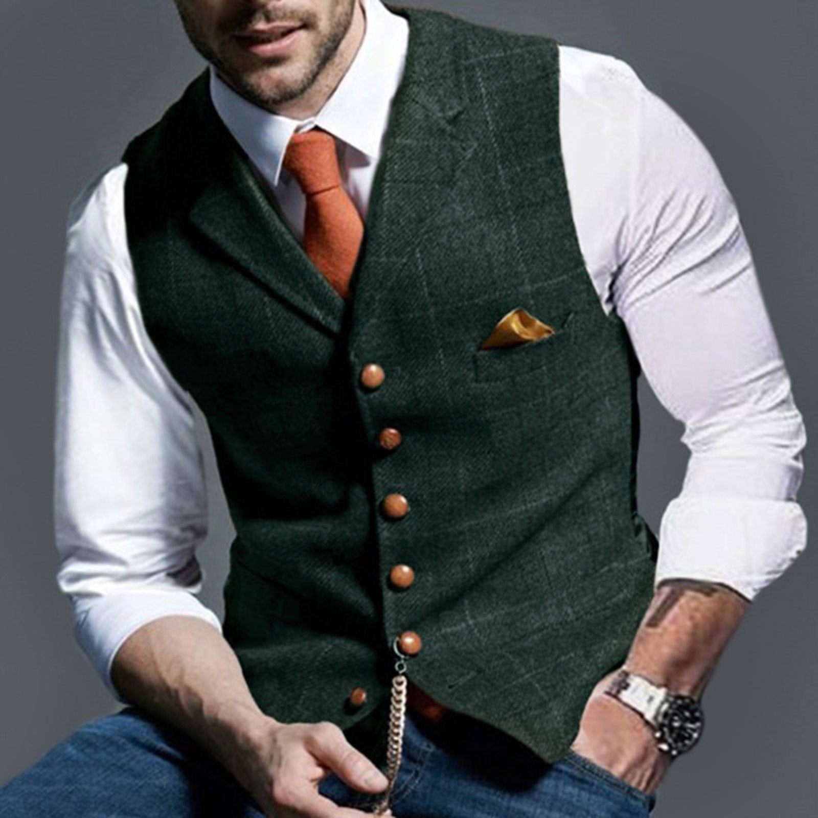 Men Criss Cross Vest Dress at best price in Chennai by Gats By