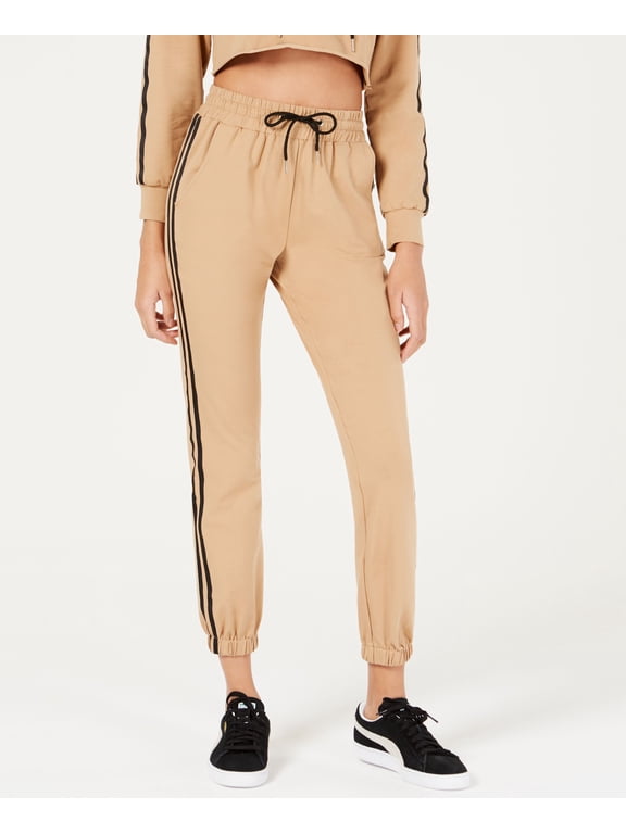 Two Stripe Track Pants Tan M