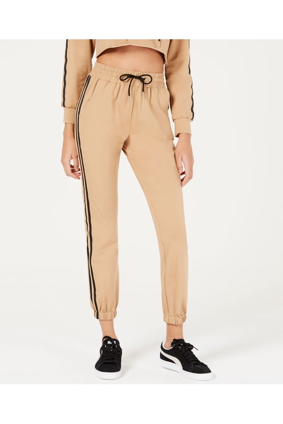 Two Stripe Track Pants Tan M