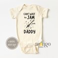 thumbnail image 1 of Can'T Wait To Jam With Daddy Guitar Baby Onesies Cute Baby Shower Gift Music Band Member Baby Clothes Music Baby Future Musician Tee Cute Baby Onesie, BABY BODYSUIT LAT 4424, 1 of 3