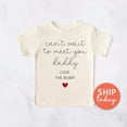 thumbnail image 1 of Can'T Wait To Meet You Daddy Shirt, Father'S Day Gift From Bump, Pregnancy Announcement Shirt, Love The Bump Toddler Shirt(Bc-Dad99), New Born, Baby Shower Gift, New Parents Gift, 1 of 3