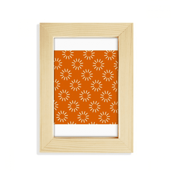 Wait Rotate Seal Patterns Desktop Display Photo Frame Picture Art Painting 5x7 inch