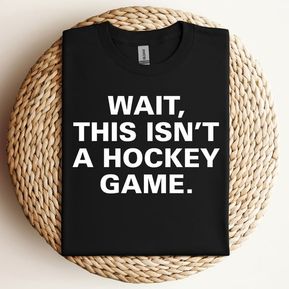 Wait This Isnt' A Hockey Game T-Shirt