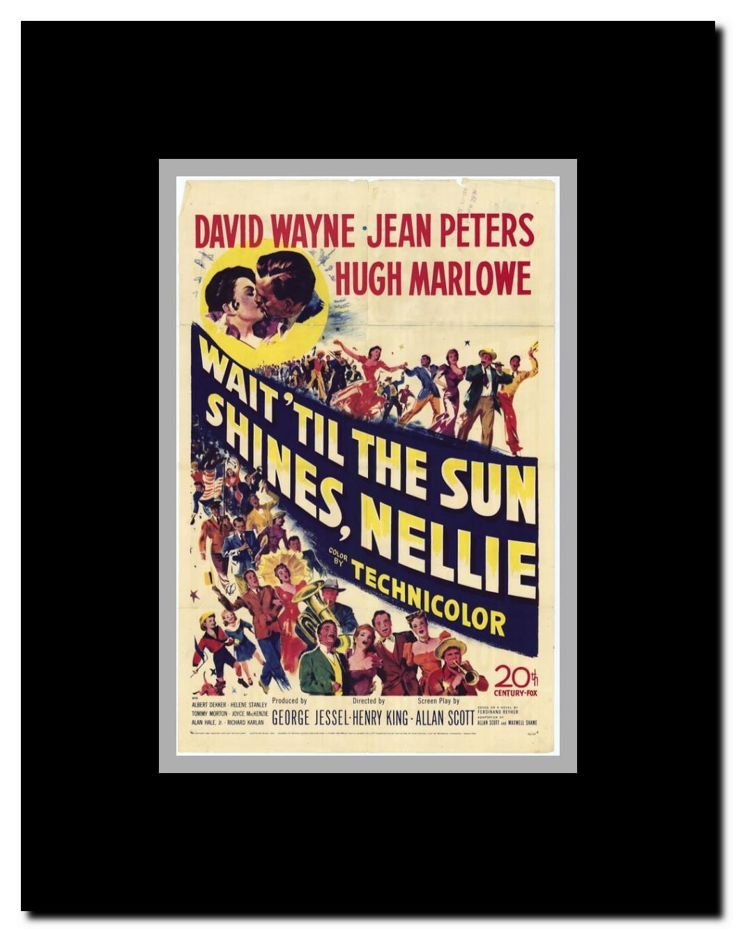 Wait 'Til The Sun Shines Nellie Framed Movie Poster