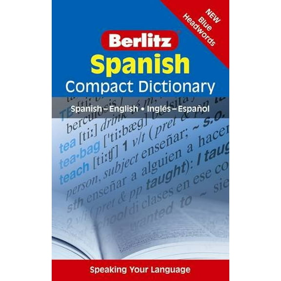 Pre-Owned Spanish Compact Dictionary: Spanish-English Ingles-Espanol (Berlitz Compact Dictionary) (Paperback) 9812468803 9789812468802