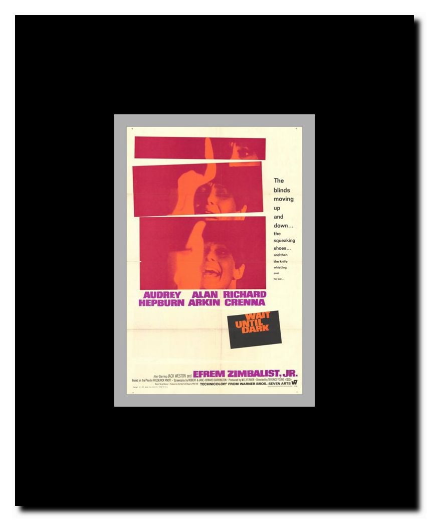Wait Until Dark Framed Movie Poster