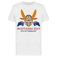 thumbnail image 1 of Waitangi Day 6Th February T-Shirt Men -Image by Shutterstock, Male Small, 1 of 2