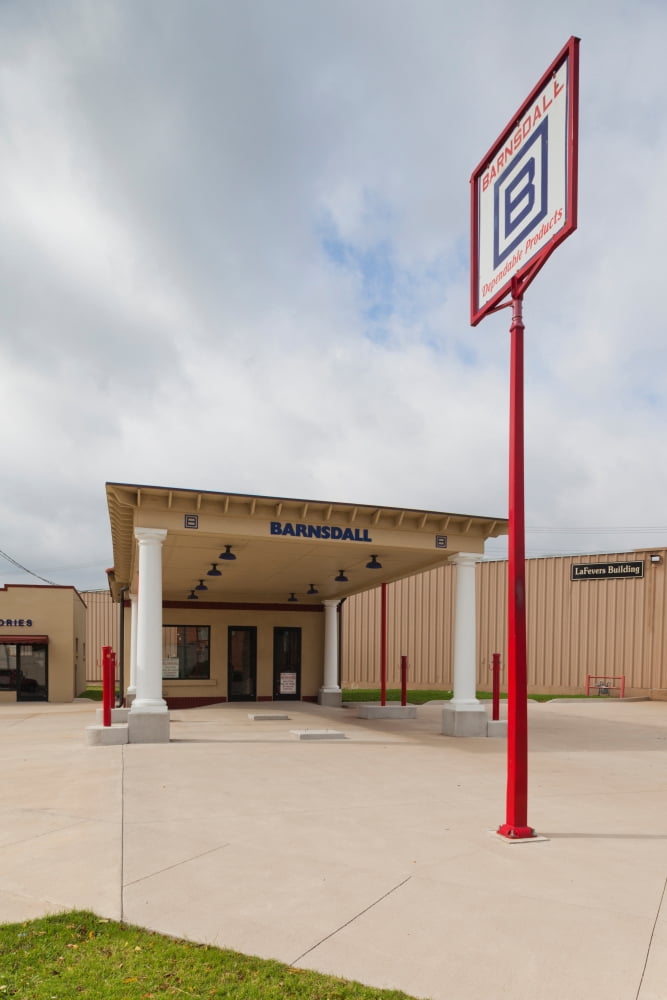 Waite Phillips gas station Sapulpa Creek County Oklahoma USA Canvas Art - Panoramic Images (18 x 24)