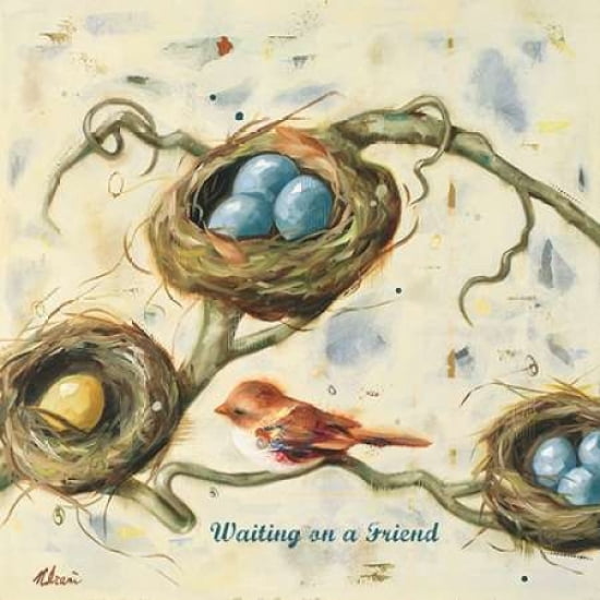 Waiting Canvas Art - Ninalee Irani (24 x 24)