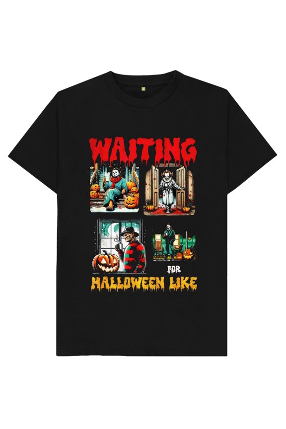 Waiting For Halloween Like T Shirt