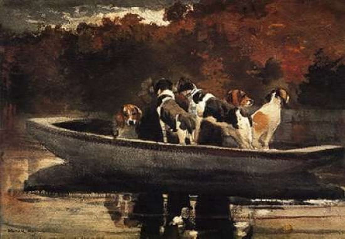 Waiting For The Start Canvas Art - Winslow Homer (24 x 36)