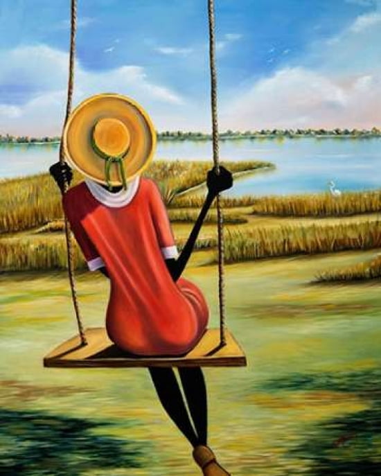 Waiting For a Push Canvas Art - Elgina McCrary (24 x 30)