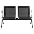 thumbnail image 1 of Waiting Room Chair Reception Office Airport Bank Bench Guest Sofa 2 Seat, 1 of 16