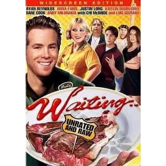Waiting... Unrated & Raw (DVD, Single-disc Widescreen Edition) NEW