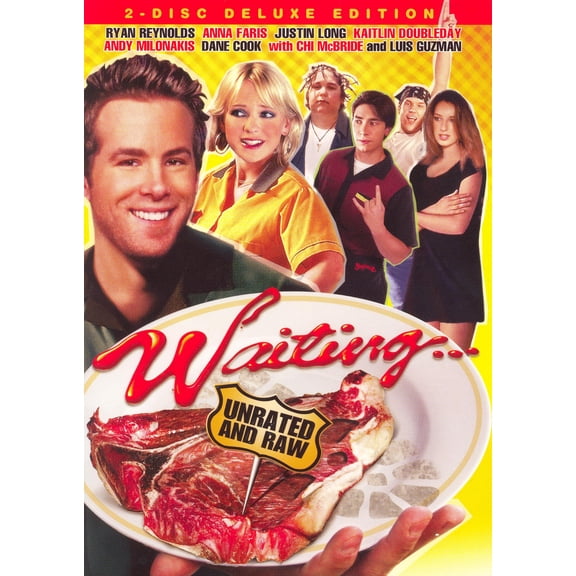Pre-Owned Waiting... by Rob McKittrick, DVD Comedy Unrated and Raw Deluxe Edition 2 Discs, English