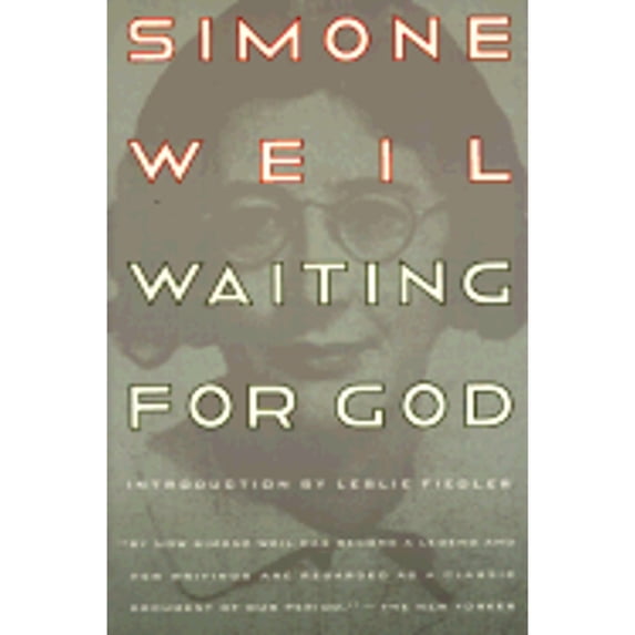 Pre-Owned Waiting for God Reissue (Paperback 9780060902957) by Simone Weil