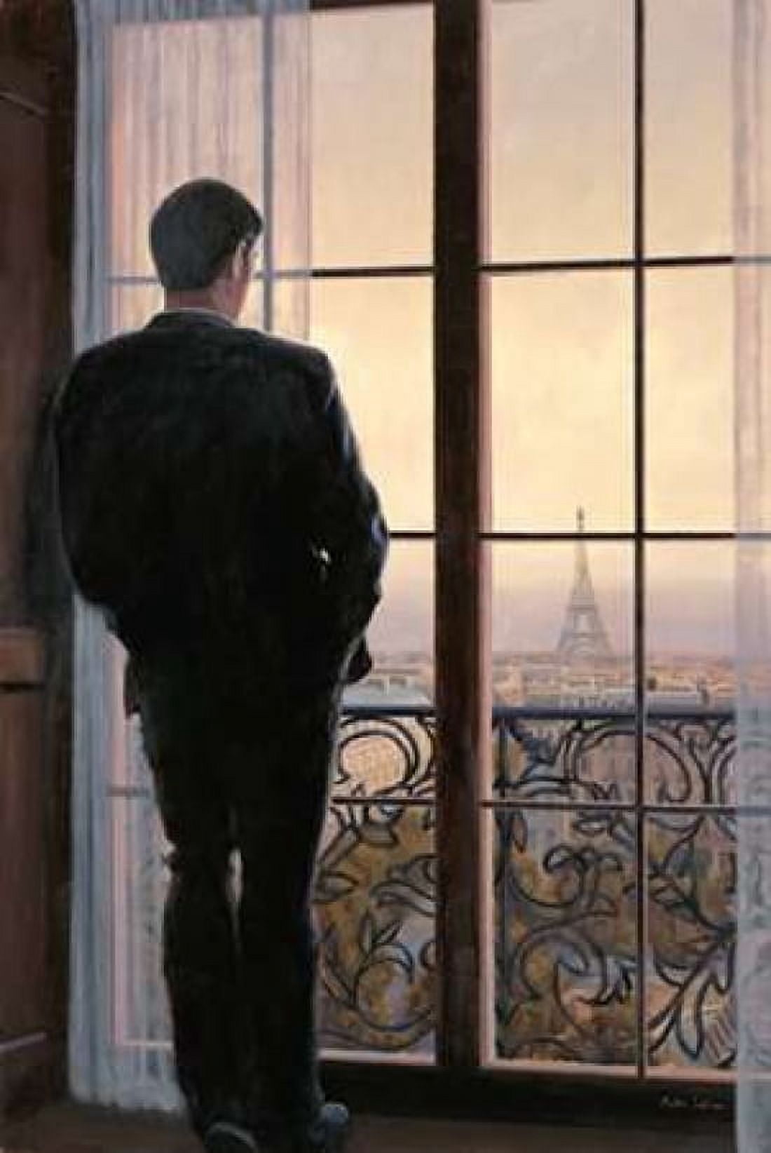 Waiting for Paris 1 Canvas Art - Myles Sullivan (20 x 28)