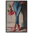 thumbnail image 1 of Waiting for You Canvas Fashion Prints by Art Remedy, Black Frame, 36" x 54", 1 of 7