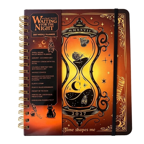 Waiting for the Night the Witching Hour 2027 Dated Weekly Planner