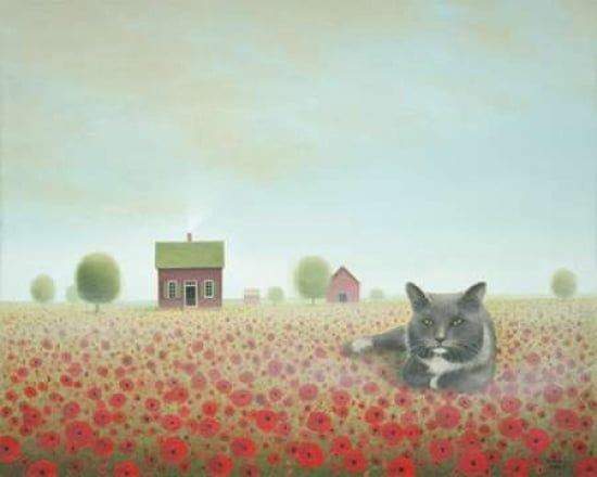 Waiting to Go Home Canvas Art - Sharon France (24 x 30)