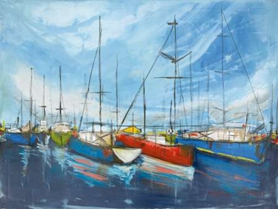 Waiting to Sail Canvas Art - Melissa Lyons (18 x 24)