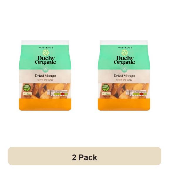 Waitrose Duchy Organic Dried Mango 150g (Pack of 2)