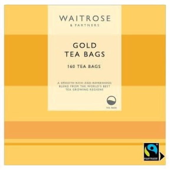 Waitrose Gold 160 Tea Bags 500g (Pack of 2)