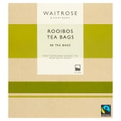 Waitrose Rooibos 80 Tea Bags 200g