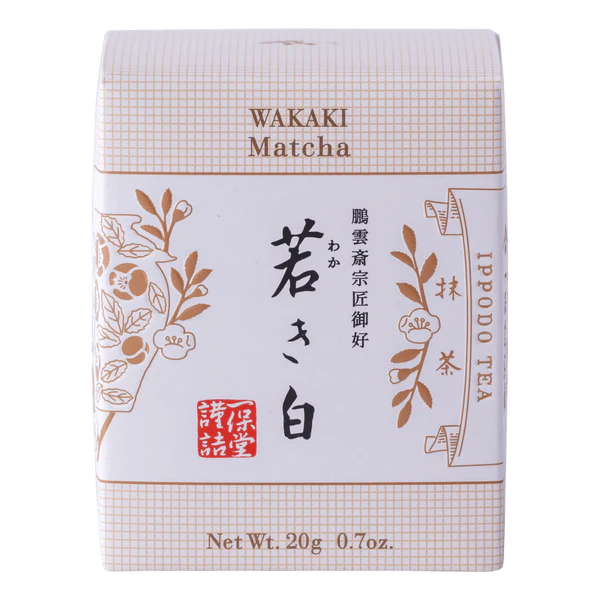 Ippodo Matcha Tea Wakaki Light Blend Refreshing Character 20g