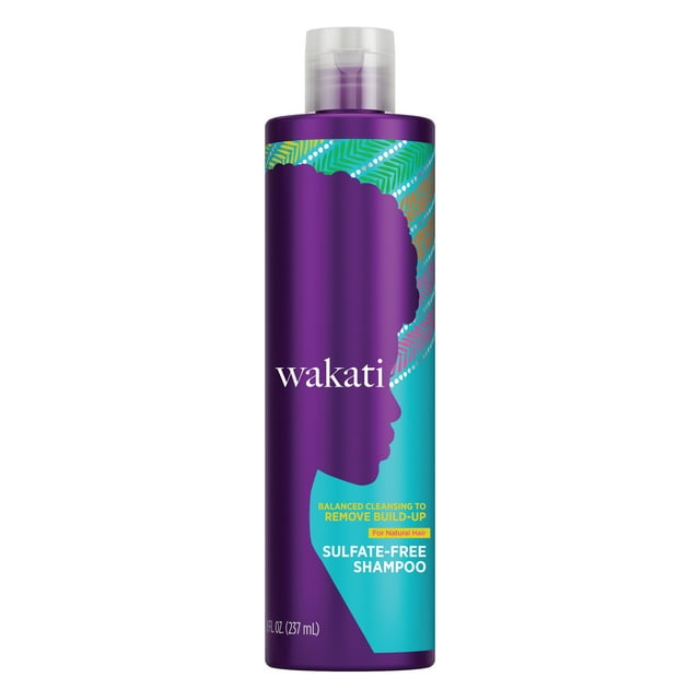 Wakati Water-Activated Natural Hair Shampoo, Paraben & Sulfate-Free,  with Shea and Jojoba Oil, 8 fl oz