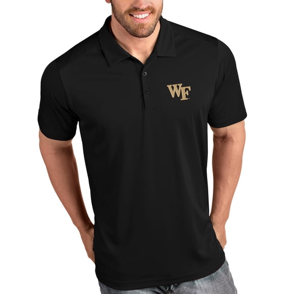 Wake Forest Demon Deacons Antigua Tribute Polo - Black